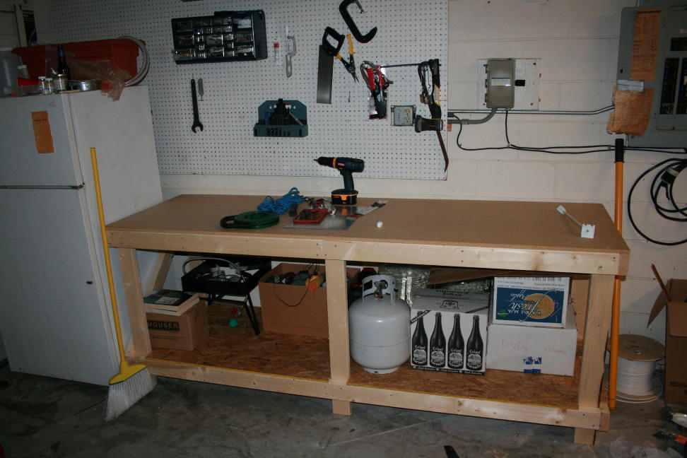 Homemade Garage Workbench Ideas